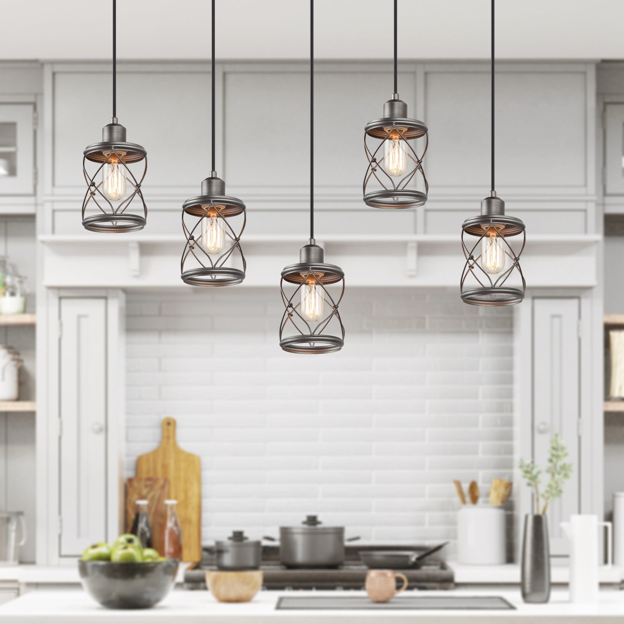 Lnc Single Light Geometric Mini Pendant Ceiling Light