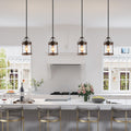Rustic Pendant Lighting Bronze Hanging Ceilling Light For Kitchen Dining Room W6 Xh10