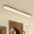 Modern Farmhouse Oval Long Led Semi Flush Mount For Kitchen 38.2 In