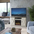 Cottonwood Fireplace Tv Stand For Tvs Up To 55 Two Tone