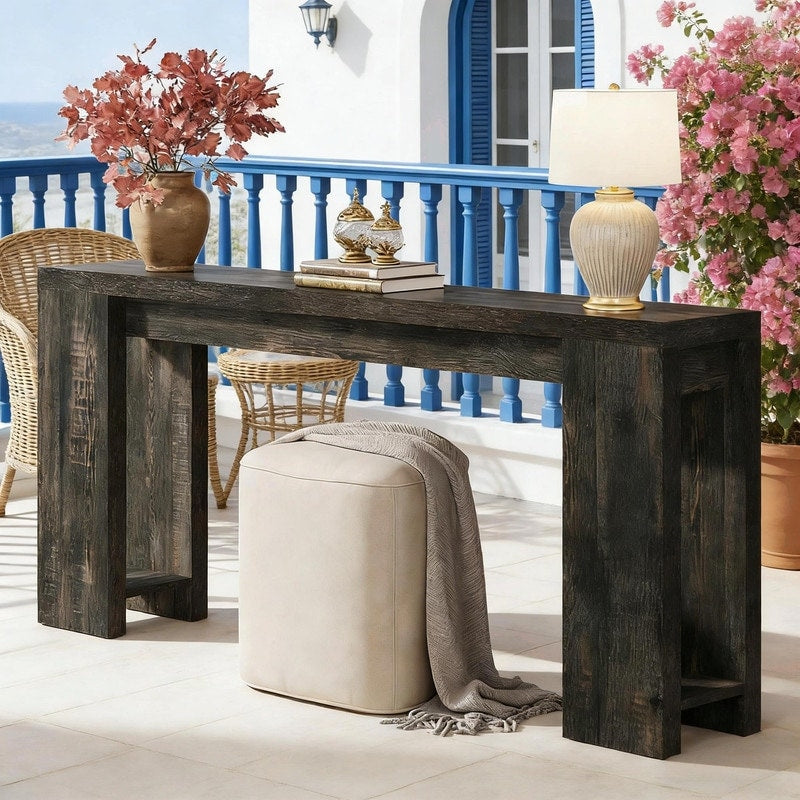 Modern Freestanding Sofa Table Coffee And Hallway Table