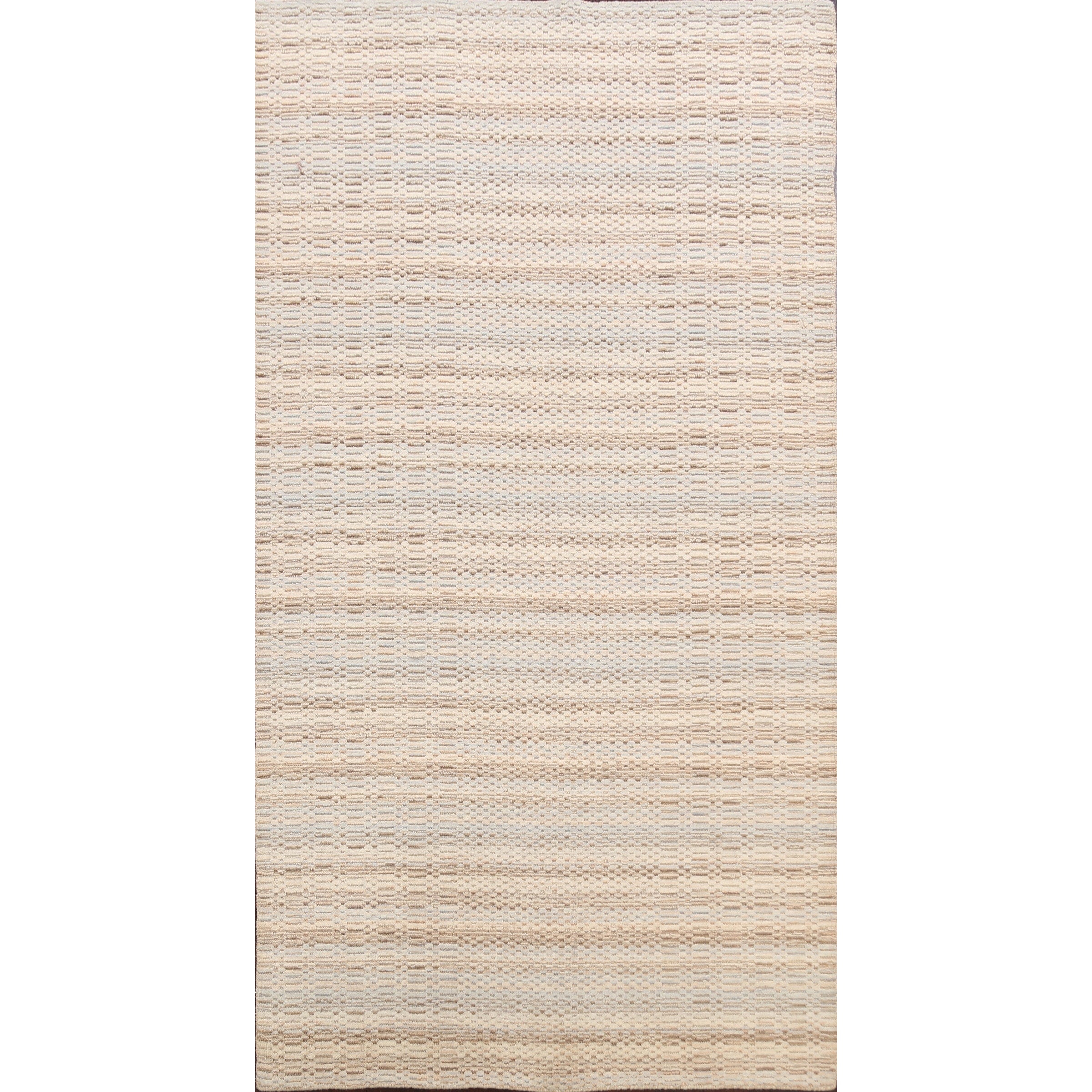 Modern Geometric Moroccan Oriental Area Rug Handmade Wool Carpet 50 X 80