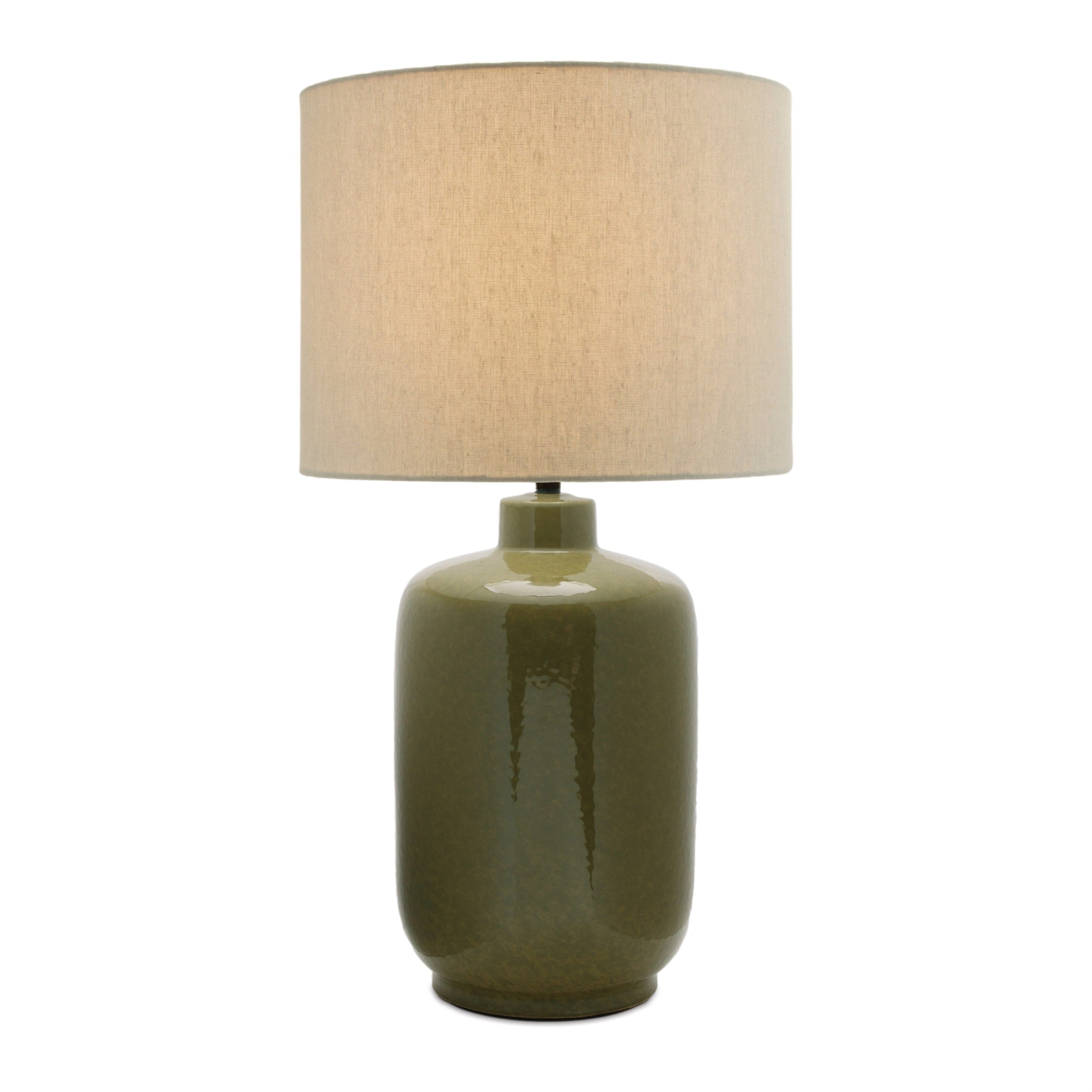 Modern Glazed Ceramic Table Lamp 27.5 H