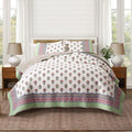 Modern Heirloom Serena Floral Reversible Cotton Quilt Set