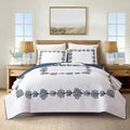 Modern Heirloom Tranquil Reef Coastal Cotton Reversible Quilt Set