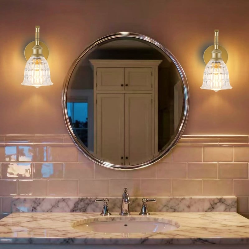 Modern Indoor Wall Lamp Metal Light Fixtures Gold Wall Sconces N A