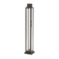 Modern Iron And Glass Taper Candle Lantern 21.5 H