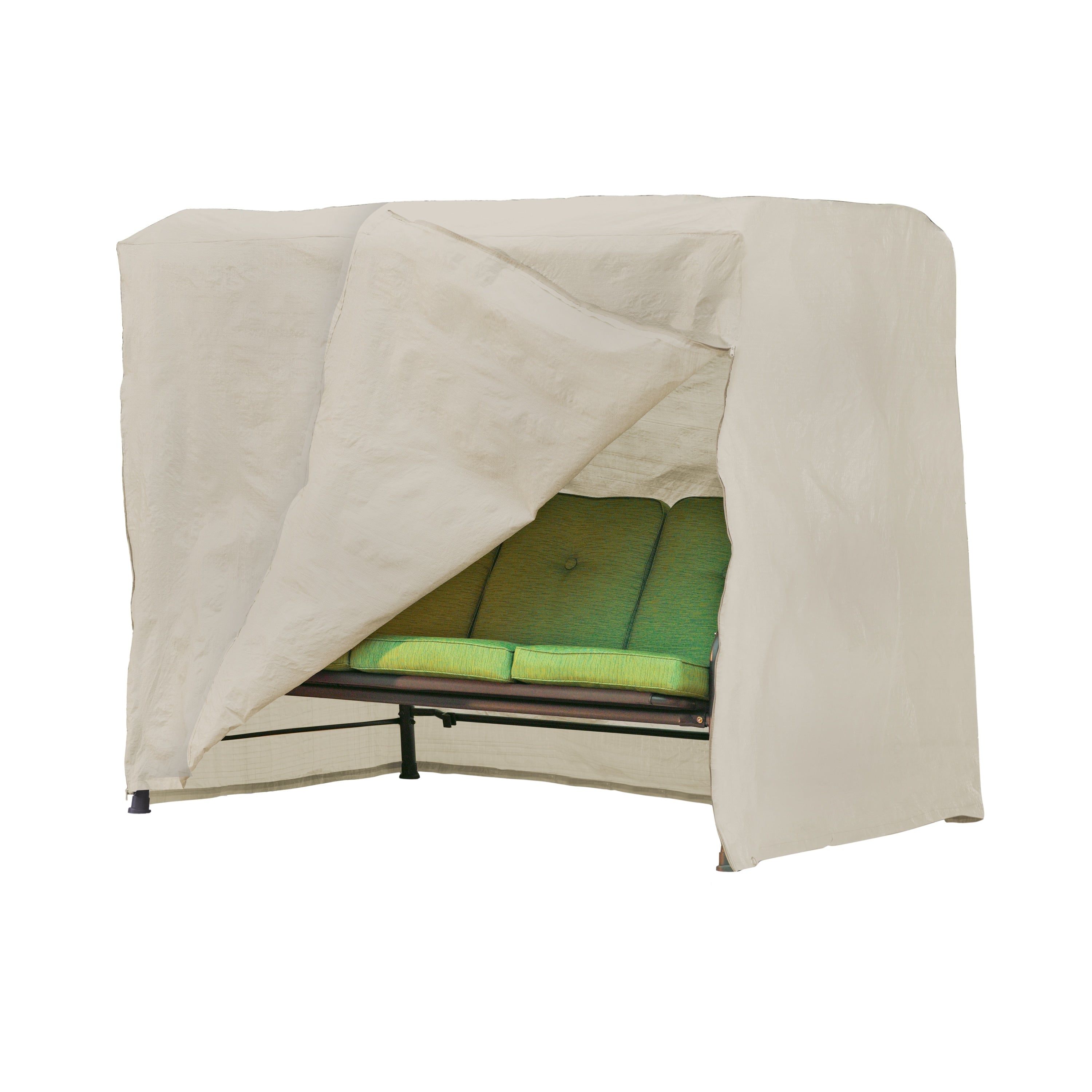 Modern Leisure Basics Outdoor Patio Swing Cover 87 W X 64 D X 66 H
