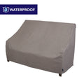 Modern Leisure Garrison Waterproof Outdoor Patio Loveseat Cover 82.5 W X 38 D X 38.25 H Heather Gray