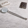Modern Magnifying Glass Figurine 20 Ivory Silver 20.0