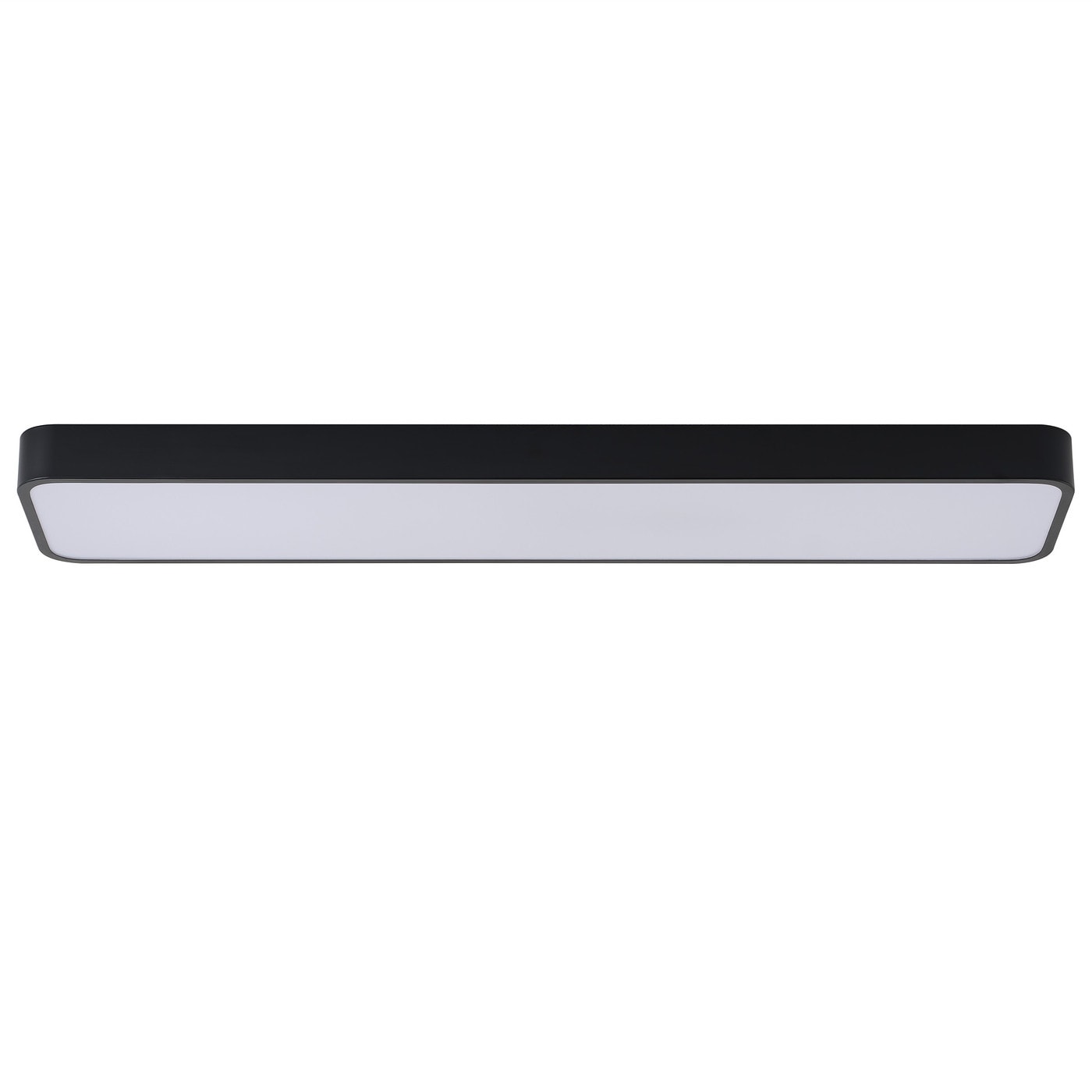 Modern Matte Black Led Flush Mount Ceiling Light 48W For Kitchen Living Room Bedroom N A