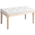 Modern Minimalist End Of Bed Bench Upholstered Bedroom Bench