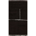 Modern Moroccan Oriental Area Rug Wool Hand Knotted Office Carpet 53 X 90