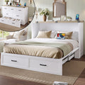 Modern Murphy Bed Cabinet Bed With Drawer Charging Station