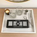 Modern Napkin Ring With Box Set Of 4 3 White 10.0
