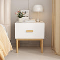 Modern Nightstand With Drawer Minimalist Bedside Table