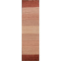Modern Oriental Gabbeh Kashkoli Runner Rug Wool Hand Knotted Carpet 27 X 103