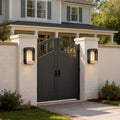 Modern Rectangular Iron Outdoor Wall Light