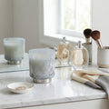 Modern Round Glass Candle On Base 5 5.0