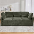 Modern Sectional Sofa Modular Sofa 85.4 U Shaped Sofa Couch Sofa Bed L Shaped Sofa With A Movable Ottoman