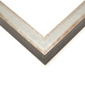 Modern Shadow Box 1.5 Depth Silver Picture Frame Uv Acrylic Backing Hanging Hardware