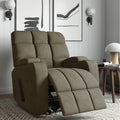 Modern Silent Recliner 300 Ibs Load Bearing Comfortable Large Seat Cushion