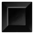 Modern Solid Square Disposable Plastic Plate Packs Party Supplies