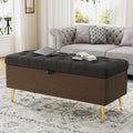 Modern Storage Ottoman Bench