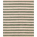 Modern Stripe Area Rug Gabbeh Oriental Handmade Wool Carpet 84 X 101