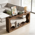 Modern Style Entryway Table Industrial Console Table Coffee Table