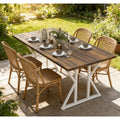 Modern Style Extendable Dining Table Expandable Kitchen Table