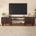 Modern Tv Stand For Up To 70 Tvs Large Media Console With Storage Open Shelves Stylish Entertainment Center