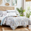 Modern Threads Rena 8 Piece Printed Complete Bed Set