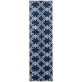 Modern Trellis Hand Tufted Runner Rug 23 X 8 Runner