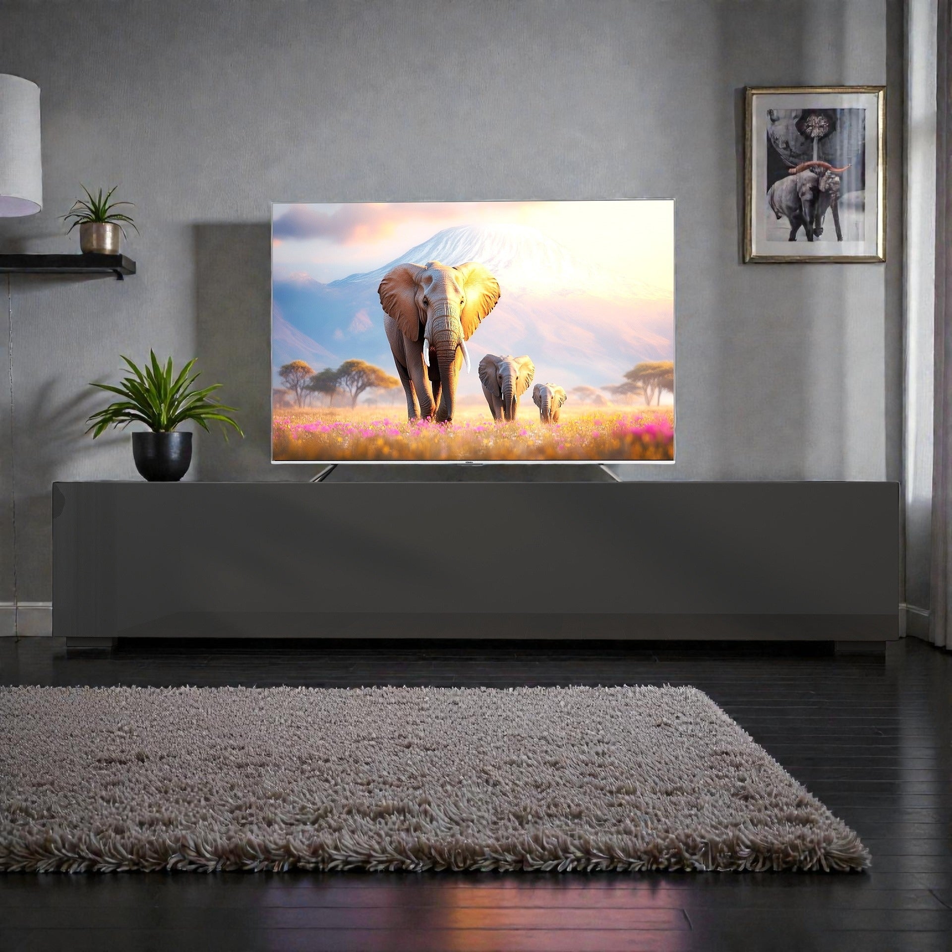 Modern Wall Mounted Tv Stand With Storage Floating Media Console Entertainment Center For Living Room Or Bedroom
