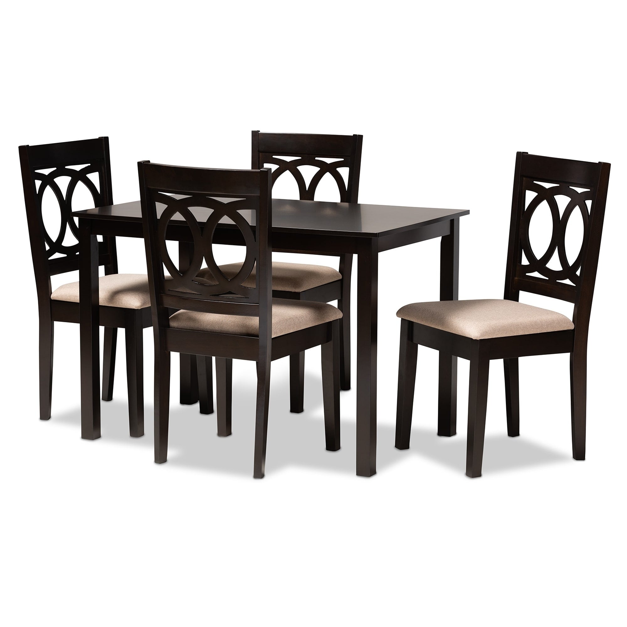 Modern And Contemporary 5 Piece Dining Set