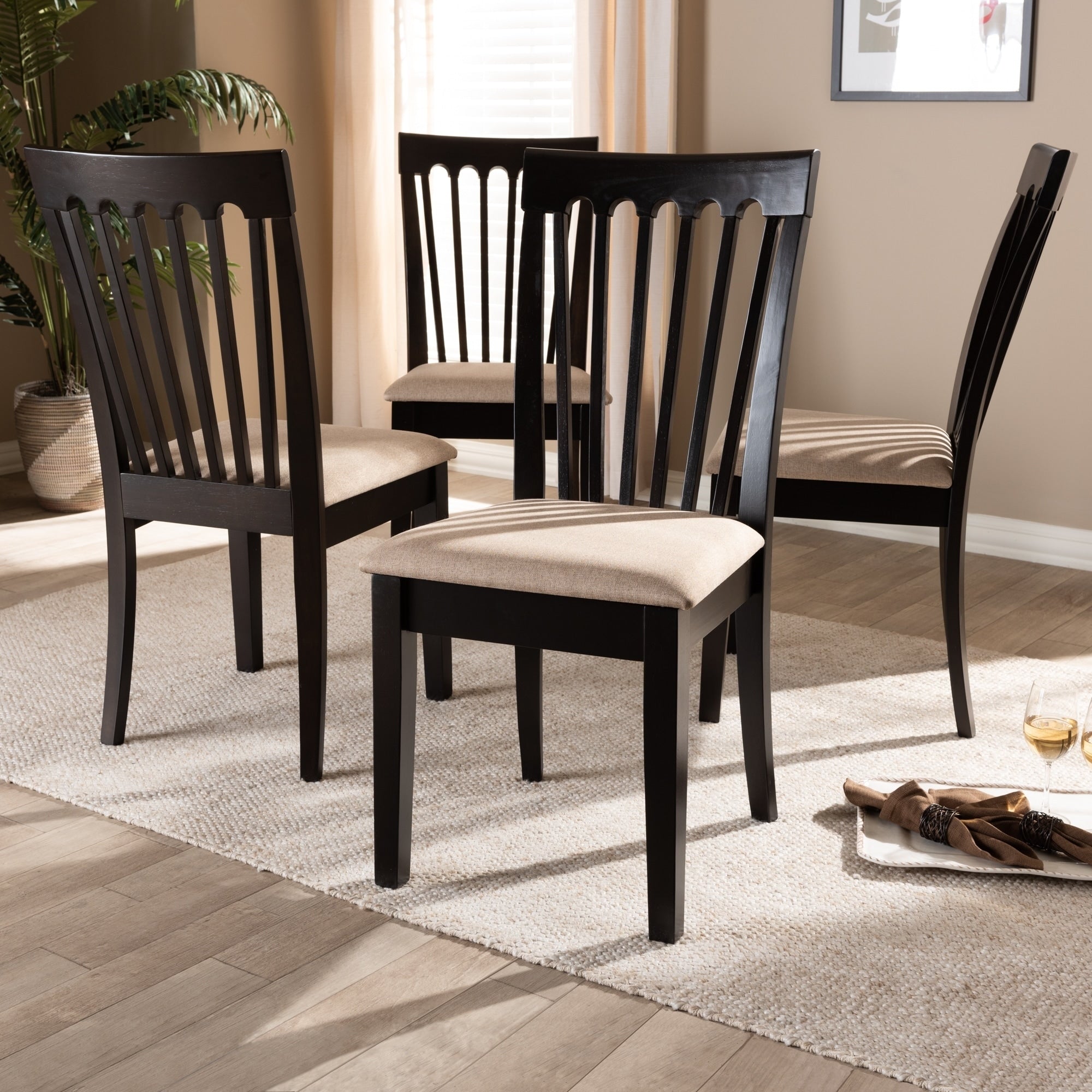 Modern And Contemporary Dining Chair 4 Piece Set