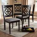 Modern And Contemporary Fabric Dining Chair Set