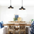 Modern Hanging Lights Glass Iron Island Lights Black Entryway Light N A
