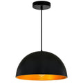 Carbon Loft Quintana 1 Light Chandelier With Black Finish