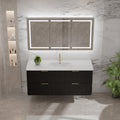 Modland 48 Fluted Floating Vanity With Sink 48 Inch