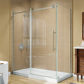Modland 56 60 In. W X 72 In. H Frameless Sliding Shower Door 56 60X 72