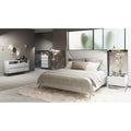 Modrest Candid Modern White Eastern King Bed