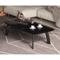 Modrest Chadwick Modern Ebony Rosegold Coffee Table