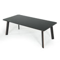 Modrest Chadwick Modern Ebony Rosegold Dining Table