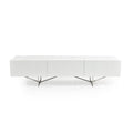 Modrest Chrysler Modern White Tv Stand