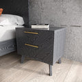 Modrest Diana Modern Grey Ash Nightstand