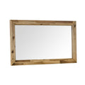 Modrest Sala Modern Light Wood Mirror Brown