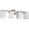 Modus Satin Nickel 4 Light Vanity Lighting