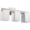 Modus Satin Nickel And Satin Opal 3 Light Vanity Lighting